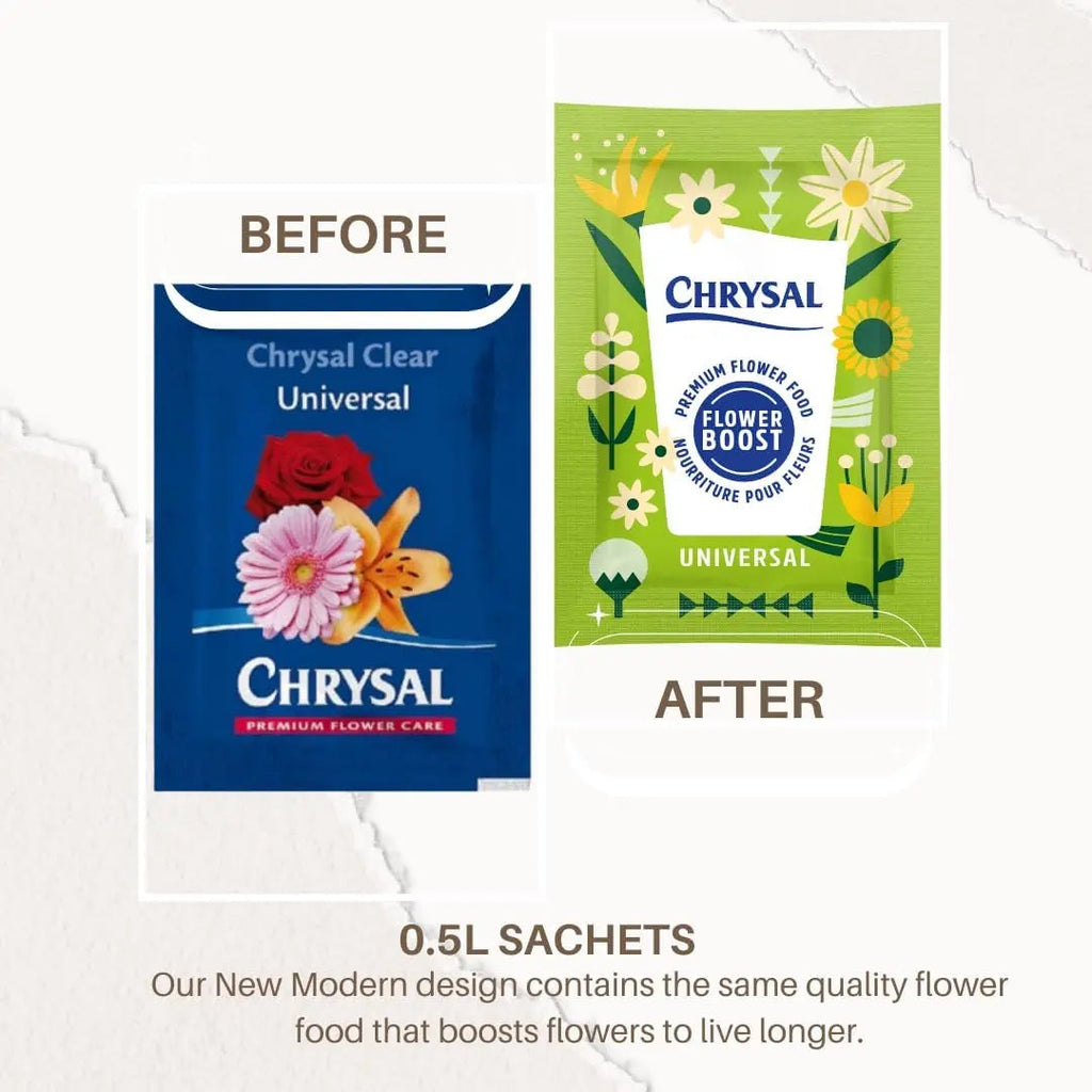Chrysal Clear Flower Food Packets – Single Packet – Flower Arrangements & Bouquets – Floral Supplies Chrysal Au supplements