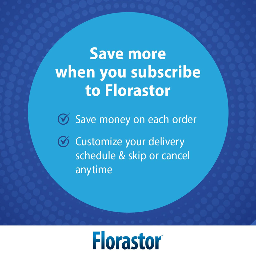 Florastor Probiotics for Digestive and Immune Health, 100 Capsules, Probiotics for Women & Men, Helps Flush Out Bad Bacteria, Boosts The Good with Our Unique Strain Saccharomyces Boulardii Florastor Au supplements