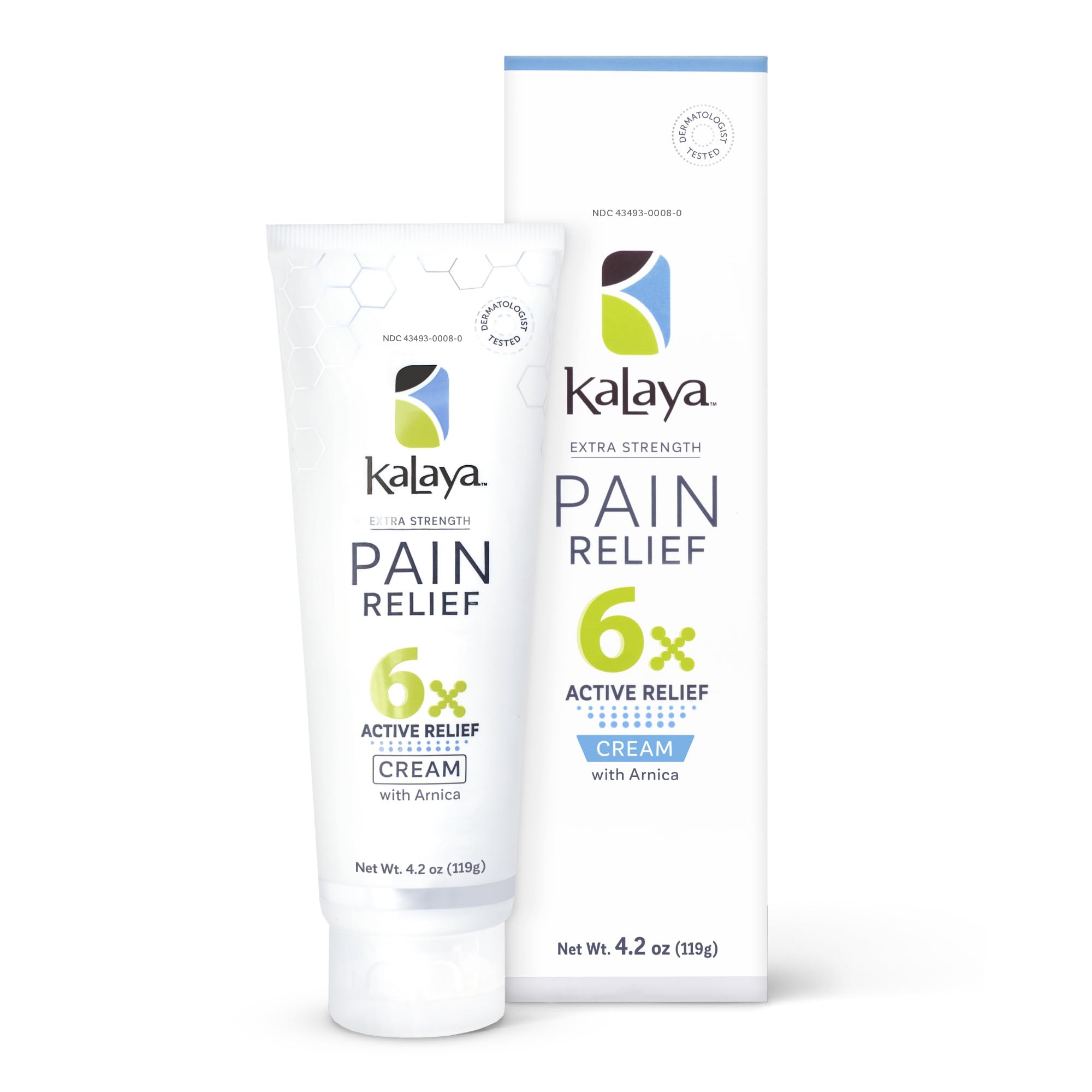 Kalaya Pain Relief Cream with Arnica for Muscles and Joints – 6 Natural Active Ingredients with Long Lasting and Fast Acting Relief in 3 Minutes - Dermatologist Tested to Soothe Tension - 4.2 oz Kalaya Naturals Au supplements