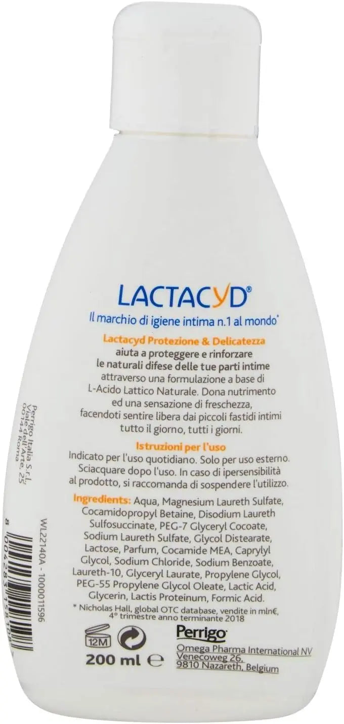 LACTACYD FEMINA Intimate Washing Lotion 200ML Every Day USE Lactacyd Au supplements
