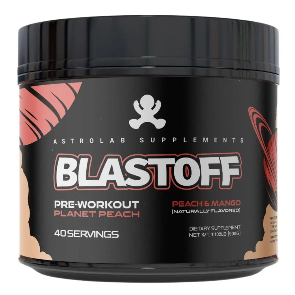 BLASTOFF Pre-Workout Powder - Organic Beet Root Powder with Natural Peach Mango AstroLab Supplements Au supplements