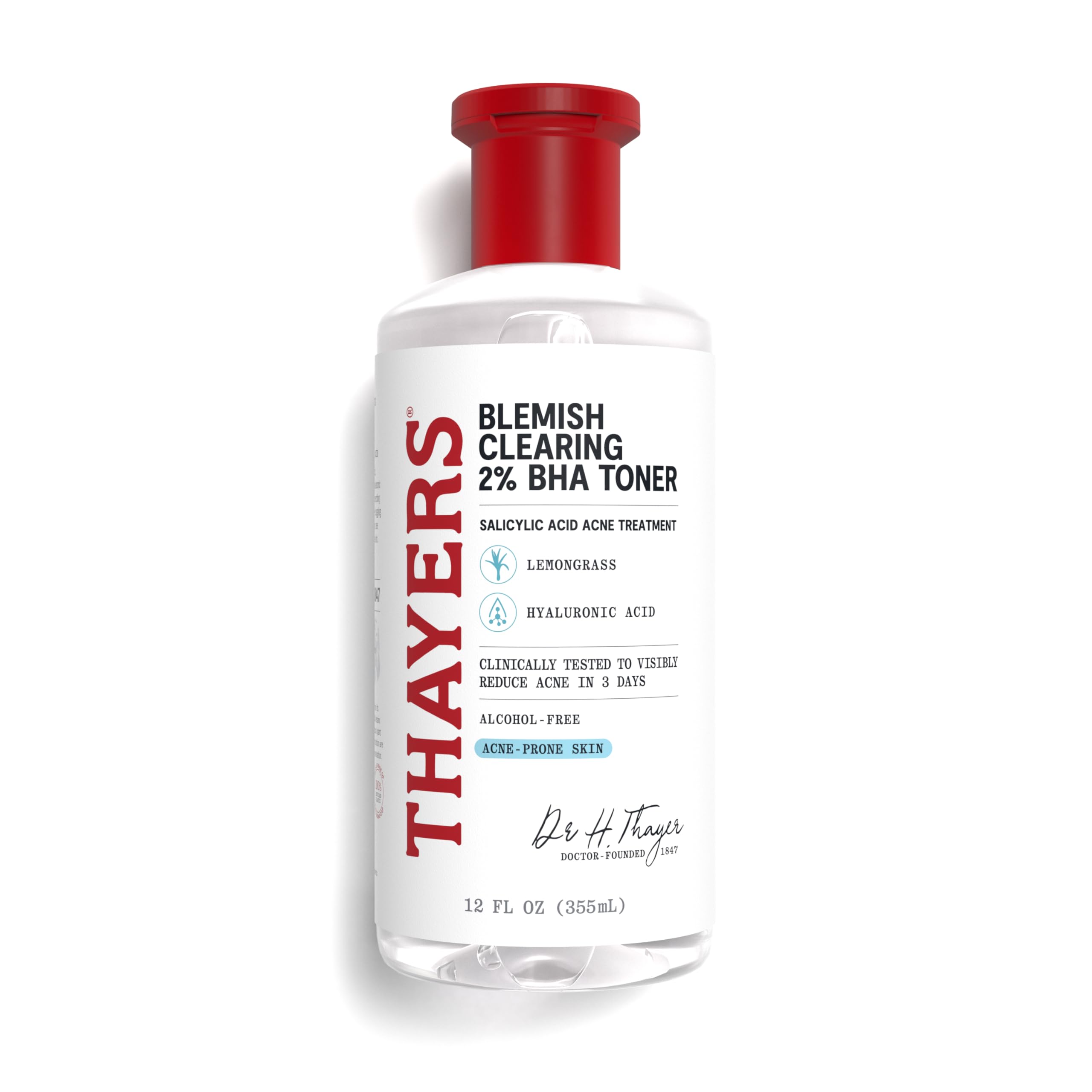 Thayers Blemish Clearing Salicylic Acid Toner, Acne Treatment Face Toner with 2% Salicylic Acid