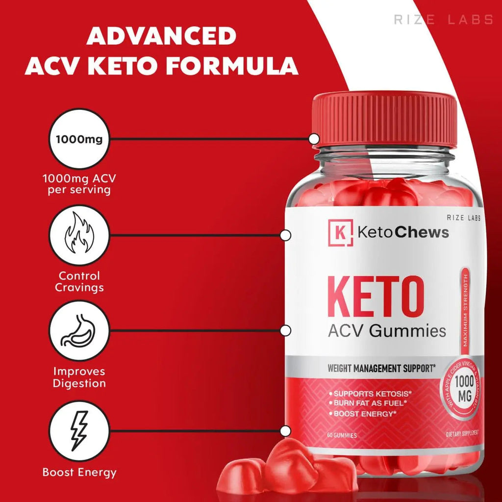 (2 Pack) Keto Chews Gummies - Keto Chews ACV Gummies for Weight Loss 525 MG rize labs Au supplements