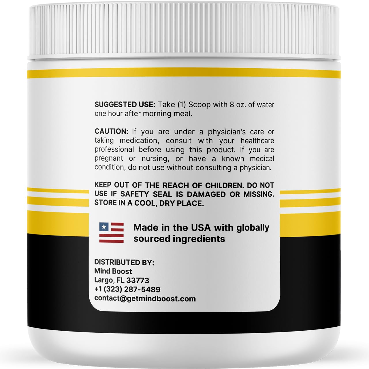 MindBoost Powder - Official Mind Boost Day Supplement, Advanced Nootropic, Premium Formula, Natural Vitamins for Wellness - 1 Bottle for 1 Month VIVALIS Au supplements
