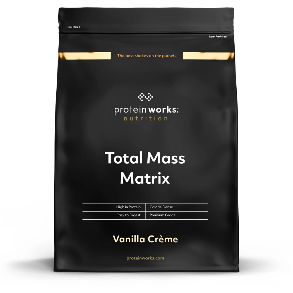 Protein Works - Total Mass Matrix Mass Gainer | High Calorie Protein Powder Protein Works Au supplements