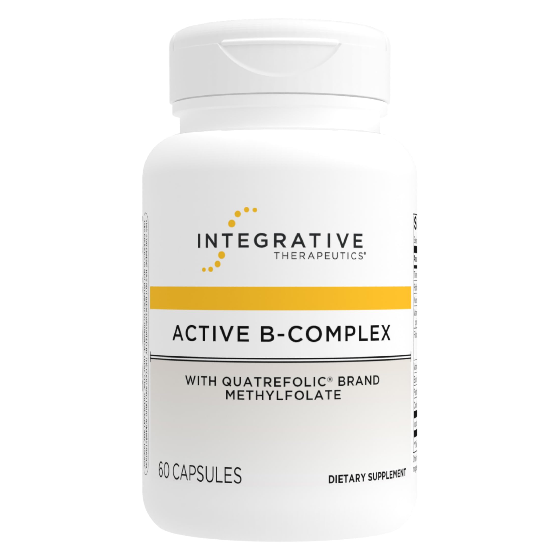Integrative Therapeutics Active B-Complex - with Choline and Methylfolate - Cellular Energy, Immune Function & Heart Health Support with Vitamins B2, B6 & B12