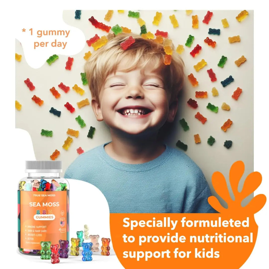 Sea Moss Gummies for Adults & Kids – Contains Irish Sea Moss + Burdock Root TrueSeaMoss Au supplements