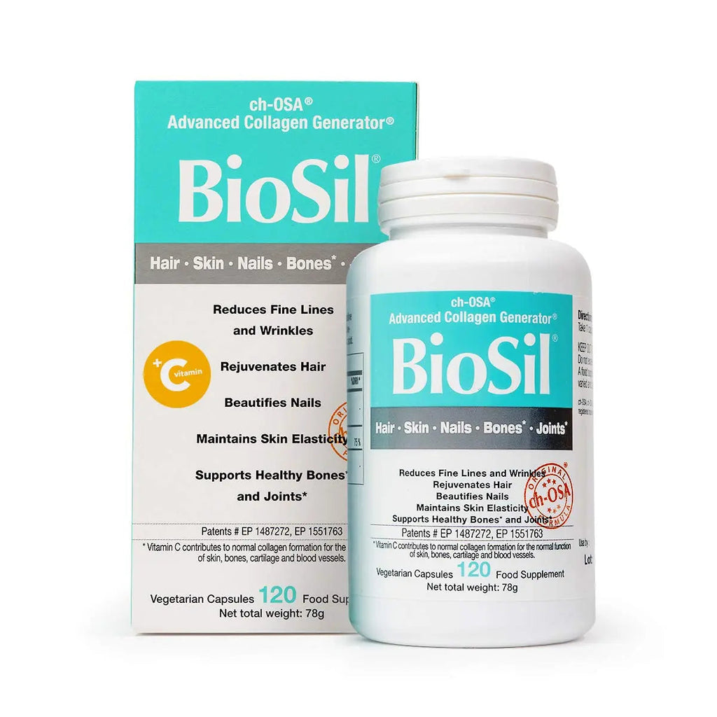 Collagen Supplements for Women & Men [120 ct.] - Advanced Collagen Complex to Stimulate Collagen, Keratin & Elastin Production BioSil Au supplements
