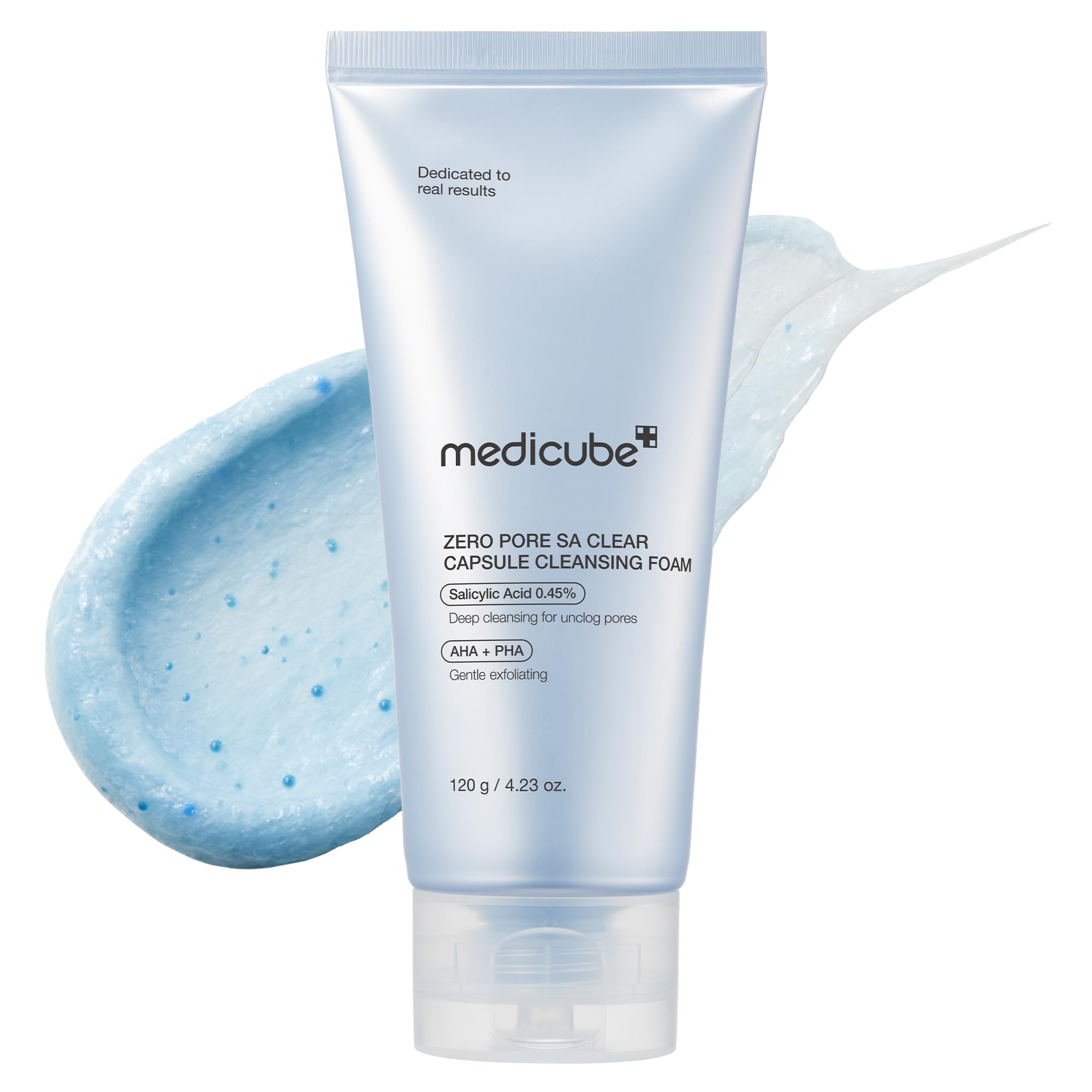 medicube Facial Cleanser Zero Pore Capsule Cleansing Foam | Daily Gentle Cleanser for Skin Texture, Blackhead & Pore Care