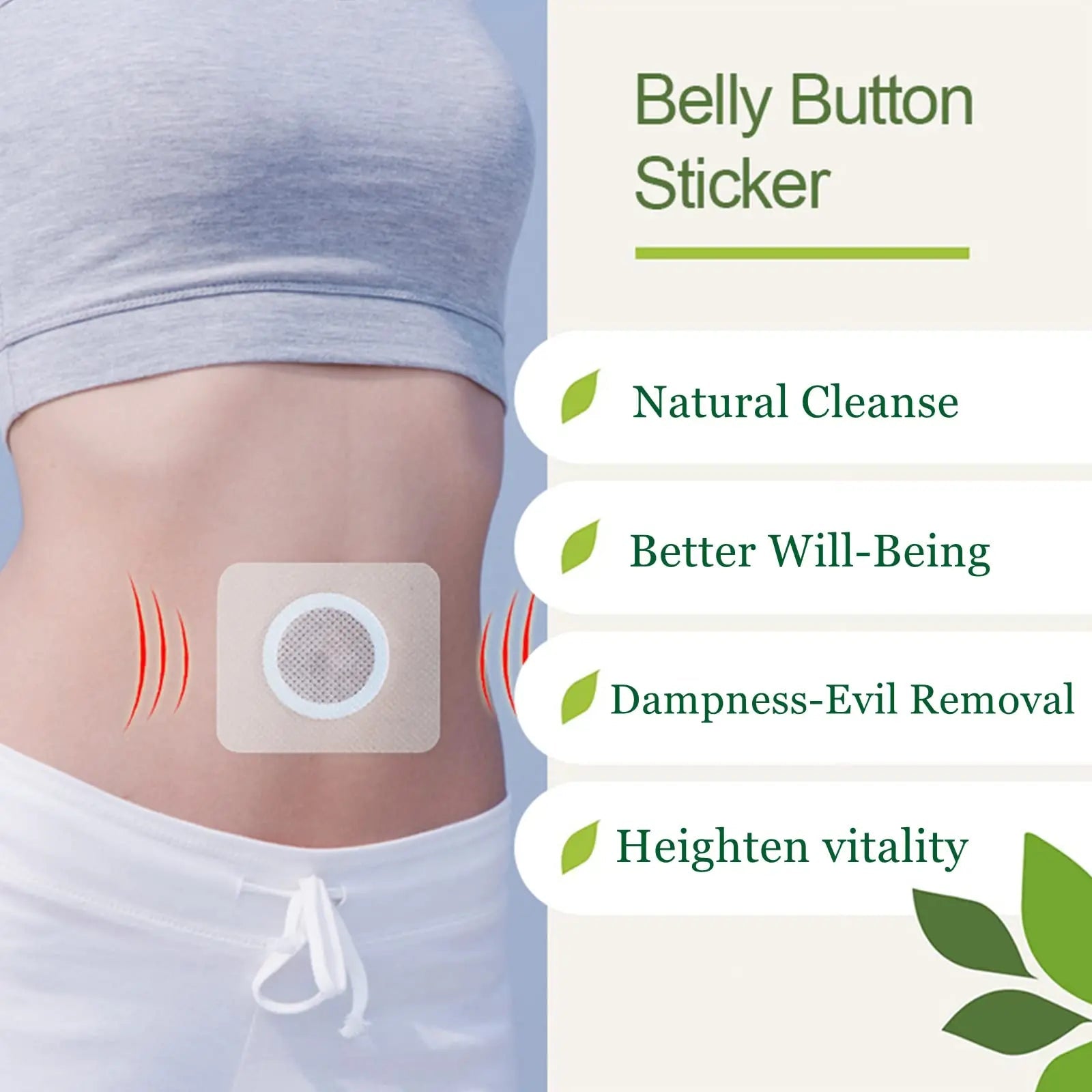 Bubchen Mugwort Belly Patch,30Pcs Natural Wormwood Essence and 30Pcs Belly Sticker BURWSEKK Au supplements