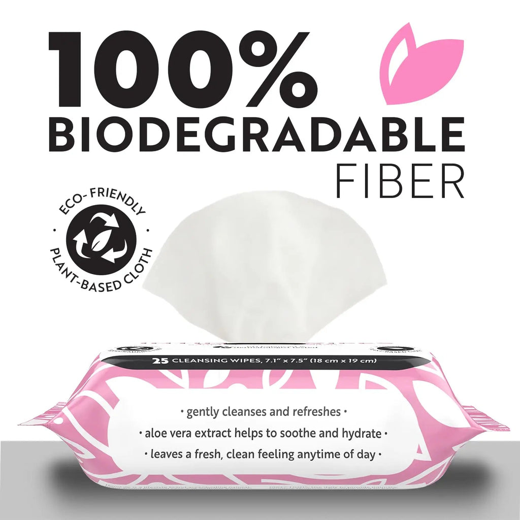 HEROLIFE Personal Wipes for Feminine Care, Single Use To Go, Plant-Based, 1 pack of 40 Single Herolife Au supplements