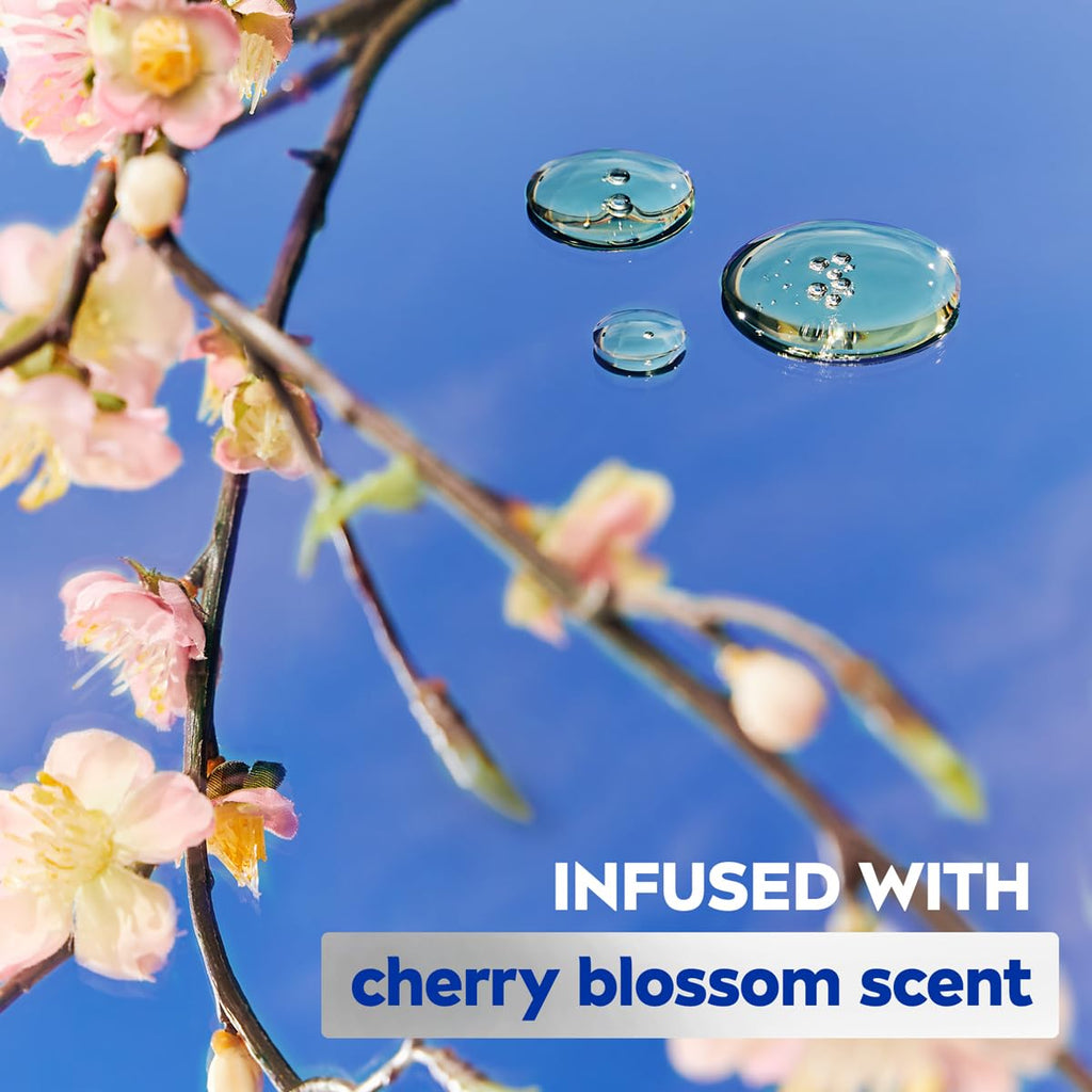 NIVEA Oil Infused Cherry Blossom and Jojoba Oil Body Lotion for Women, Fast-Absorbing and Non-Greasy Cherry Blossom Scented