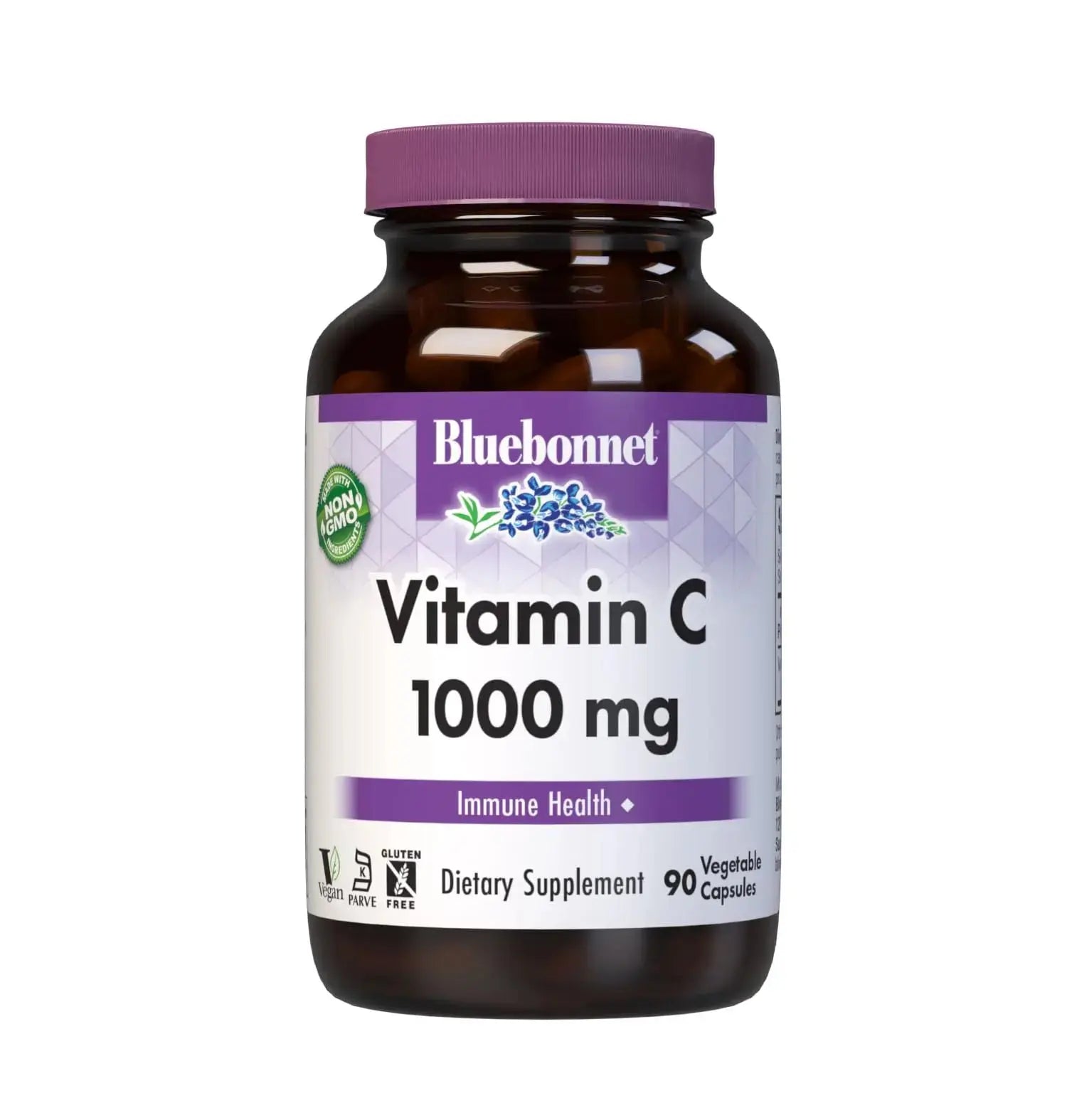 Bluebonnet Nutrition Vitamin C 1000 mg Vegetable Capsules, Ascorbic Acid, For Immune Health & Skin Health, Vegan, Vegetarian BlueBonnet Au supplements