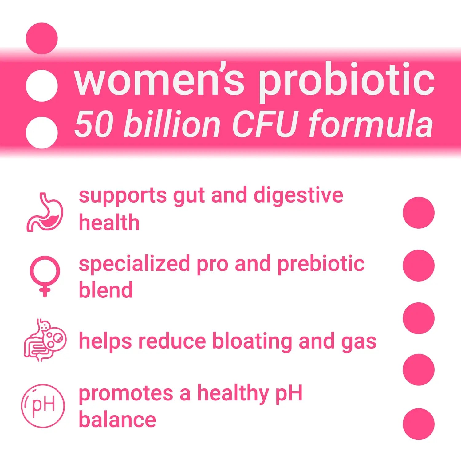 Luma Nutrition Probiotics for Women with Prebiotics - 50 Billion CFU - Formulated for Digestive Luma Nutrition Au supplements