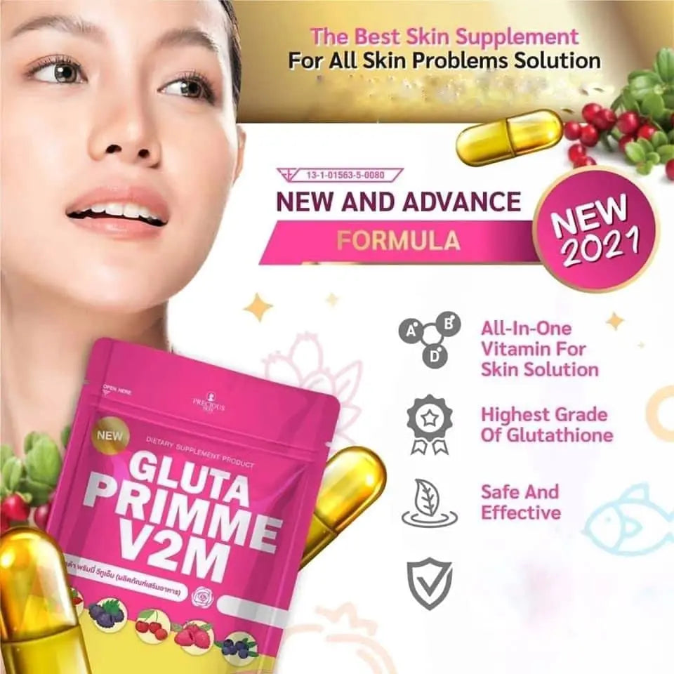 Gluta Prime Super Skin Supplement for Women Authentic 30 Capsule Gluta Prime L Alizée Spa Au supplements