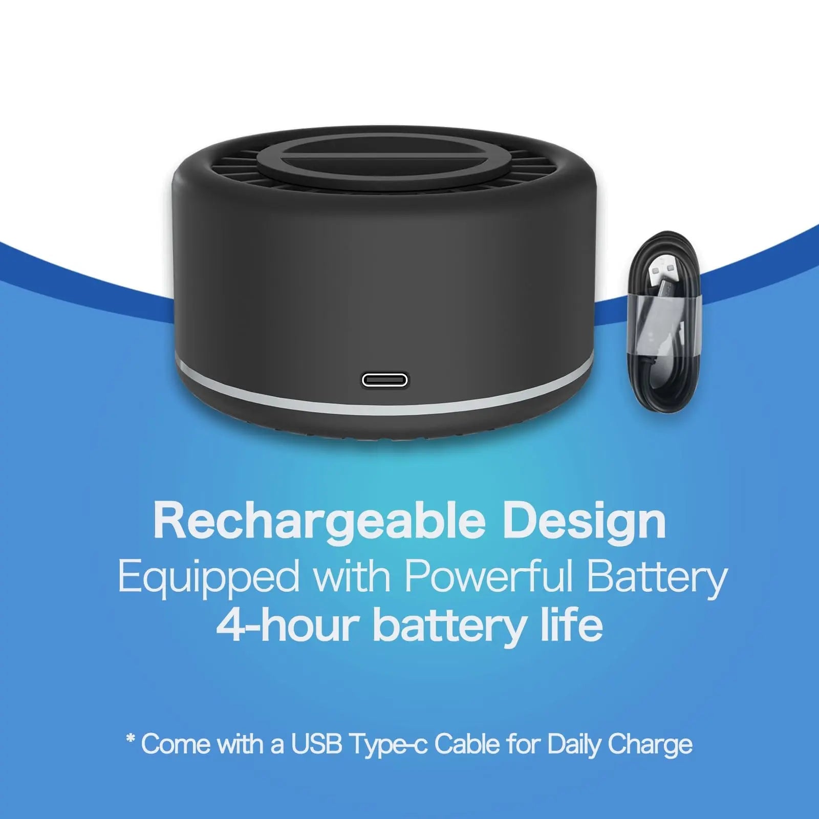 Rechargeable Mosquito Repeller Outdoor Patio Bug Insect Repellent Indoor RibRave Au supplements