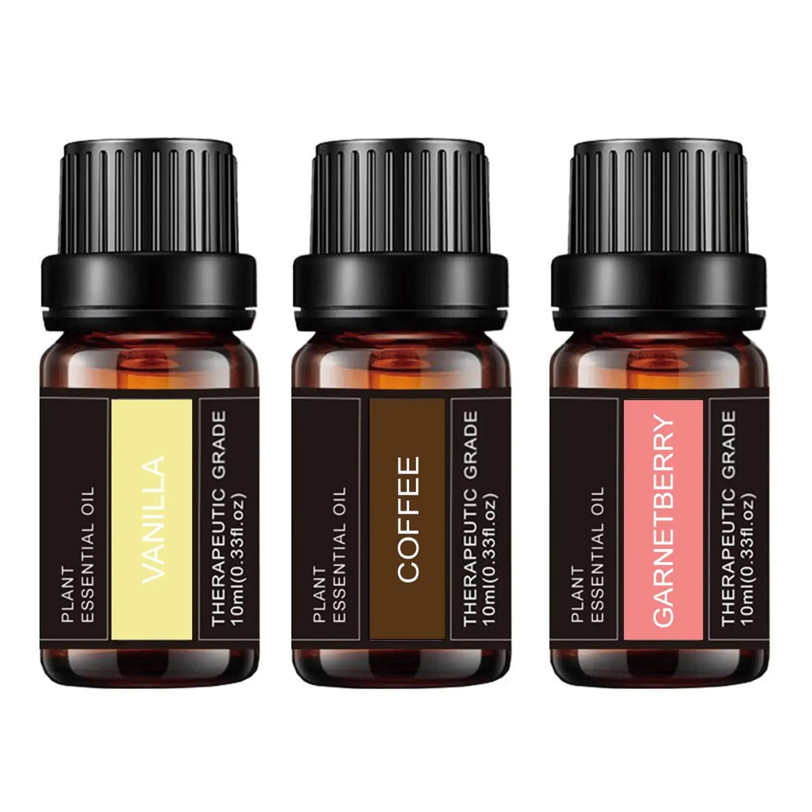 Wehnniee 3pcs Aroma Essential Oils Set- 3 x 10 ml (Coffee, Vanilla, Garnetberry) Wehnniee Au supplements