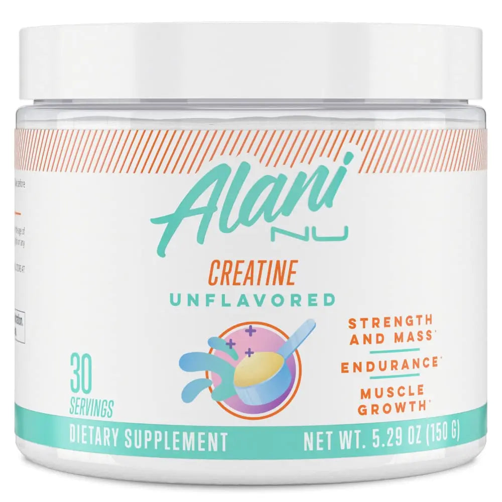 Alani Nu Creatine Monohydrate Powder and Pre Workout Breezeberry Powder Bundle Alani Nu Au supplements