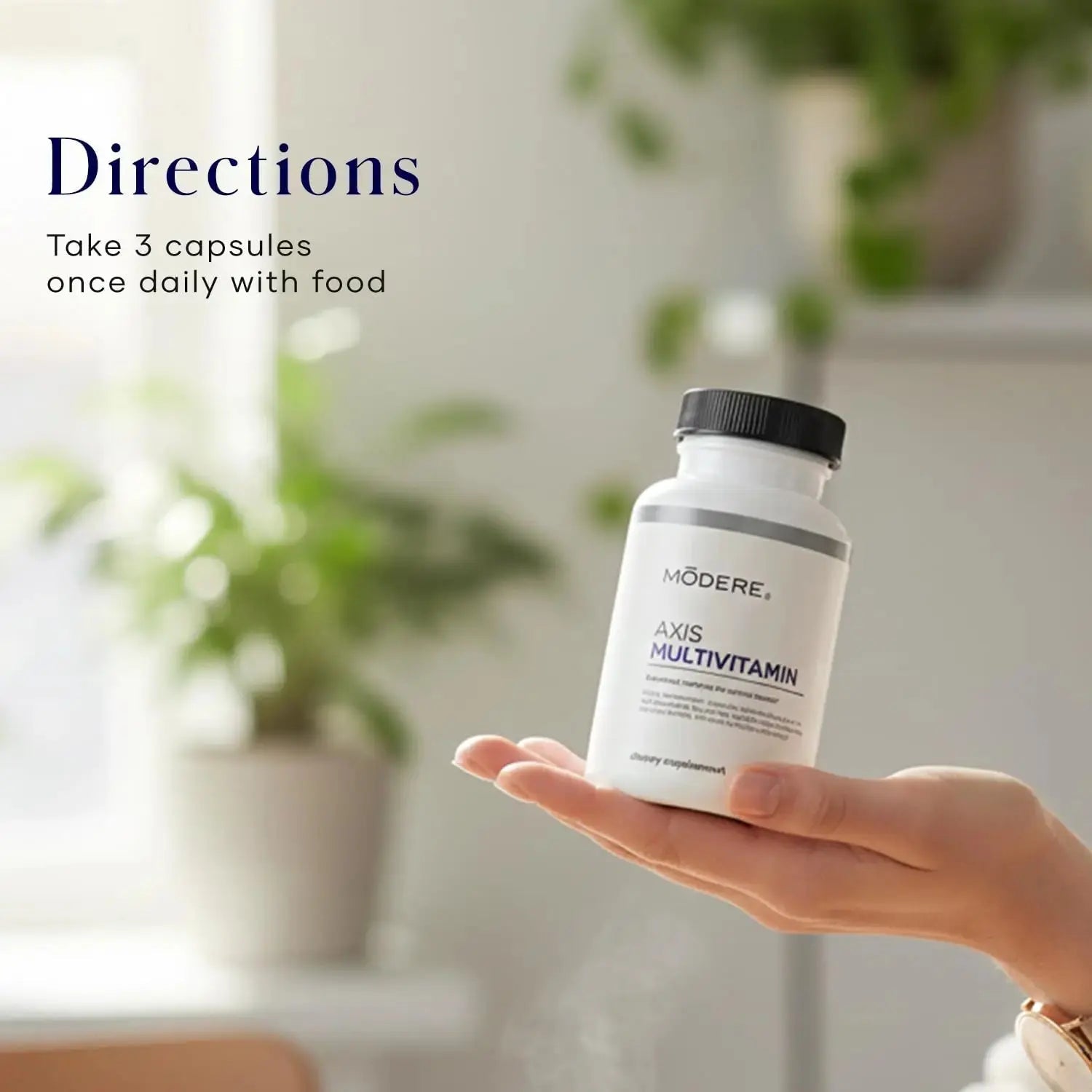 Modere Axis Multivitamin Supplement - Daily Essential Vitamins & Minerals for Overall Health and Wellness Support for Adults Immune - 90 Capsules Modere Au supplements