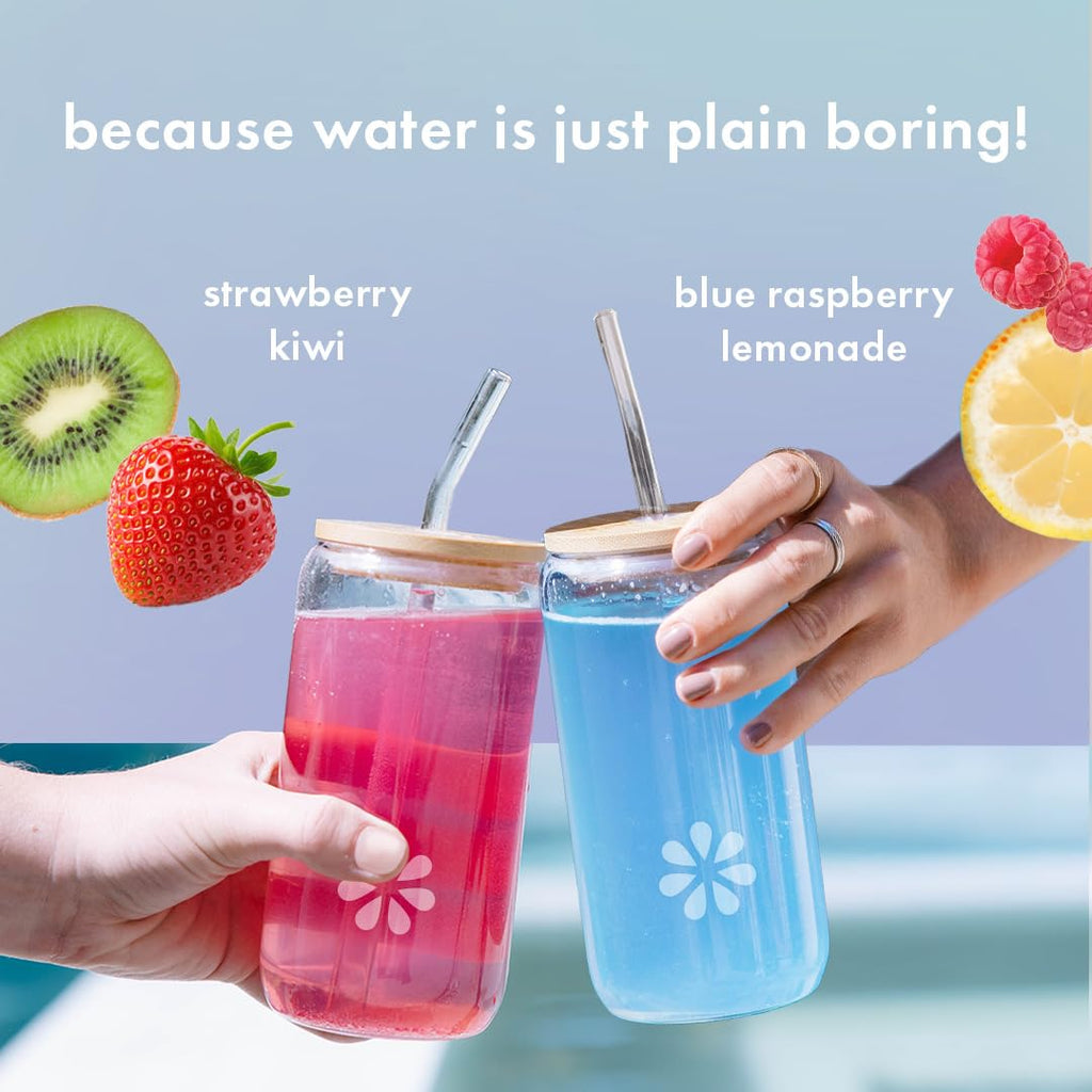 Boobie Hydromom Superfood Electrolyte Drink Mix, Blue Raspberry Lemonade | Refreshing Energy & Hydration Boost for Mamas | On-The-Go & Travel Essentials for Pregnancy,