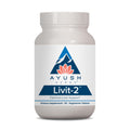 Ayush Herbs Livit-2 - Liver Care, Liver Support Supplement for Women & Men with Andrographis & Picrorhiza, Liver Pills Made with Organic Ingredients - 90 Servings