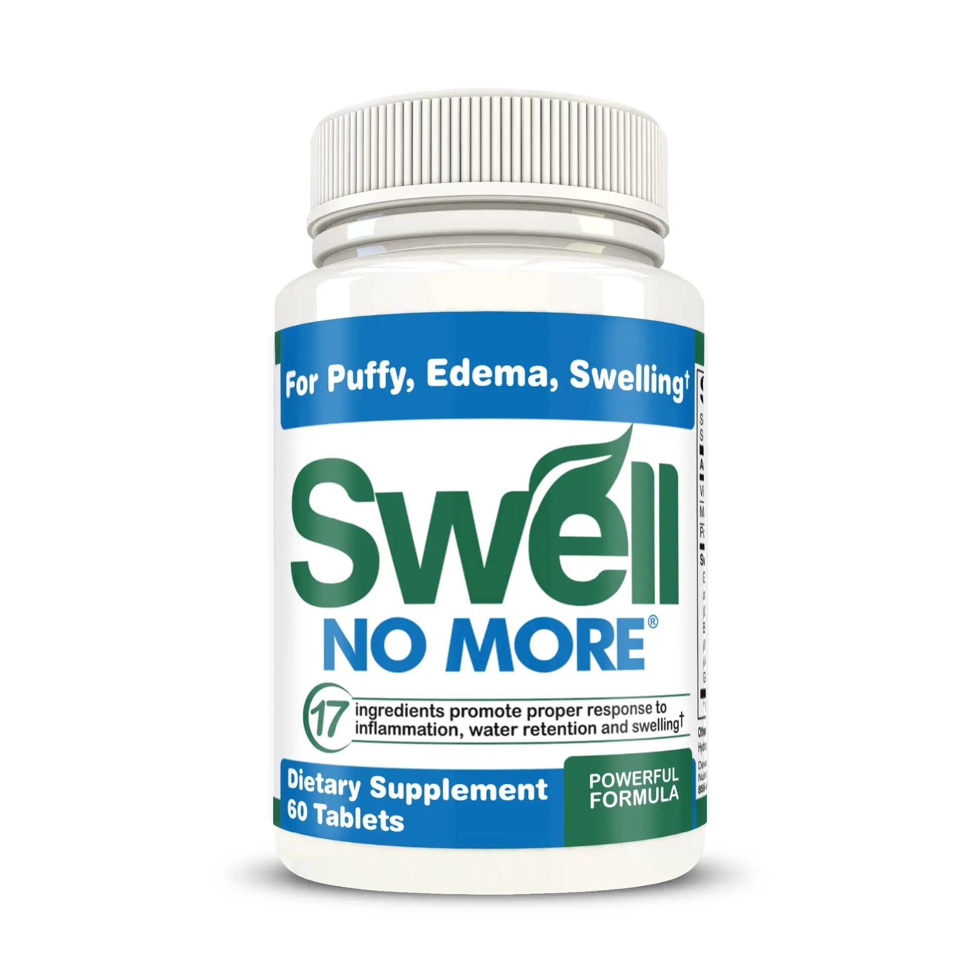 SwellNoMore Pill Natural Diuretic Reduces Edema Swelling, Swollen Feet swell no more Au supplements