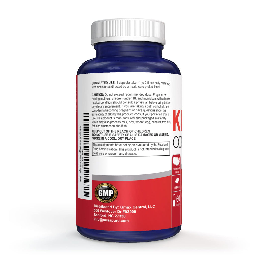 NusaPure Kidney Complex (Vegetarian) 60 caps NusaPure Au supplements