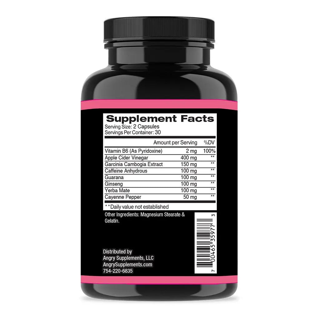 Angry Supplements Monster Girl, Women’s Pre-Workout + Recovery, Apple Cider Vinegar Angry Supplements Au supplements