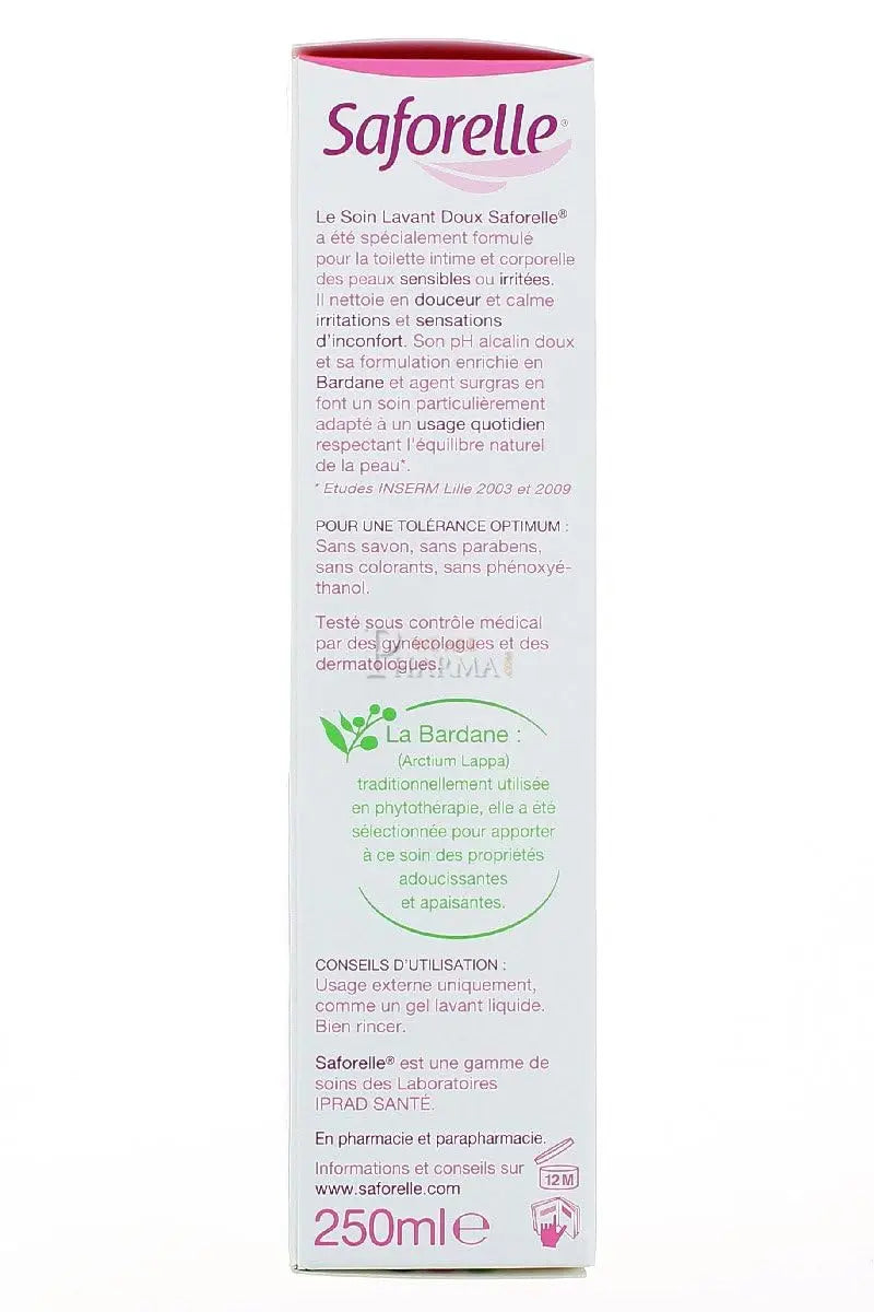 Saforelle Gentle Cleansing Care 2X250ml Saforelle Au supplements