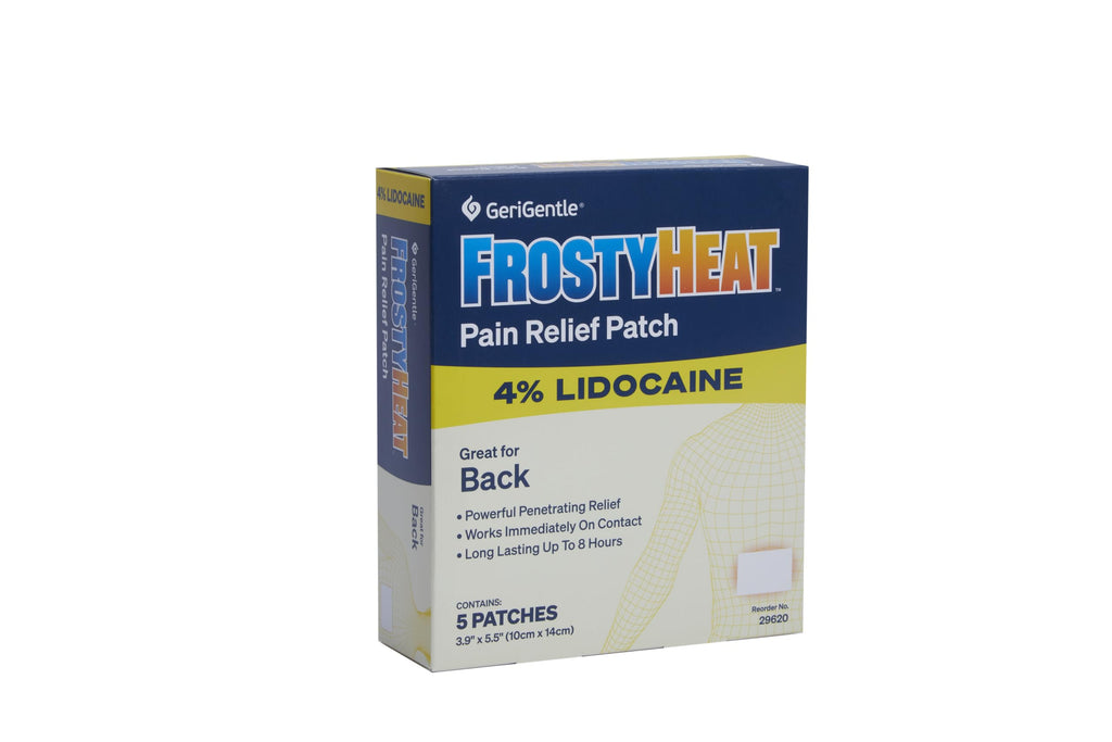 TenderGentle Four Percent Lidocaine Patches - 30 Back Pain Relief Patches with 4% Lidocaine for Aches, Muscle and Joint Discomfort - 3.9" x 5.5" Back, Shoulder, and Neck Pain Patch TenderGentle Au supplements