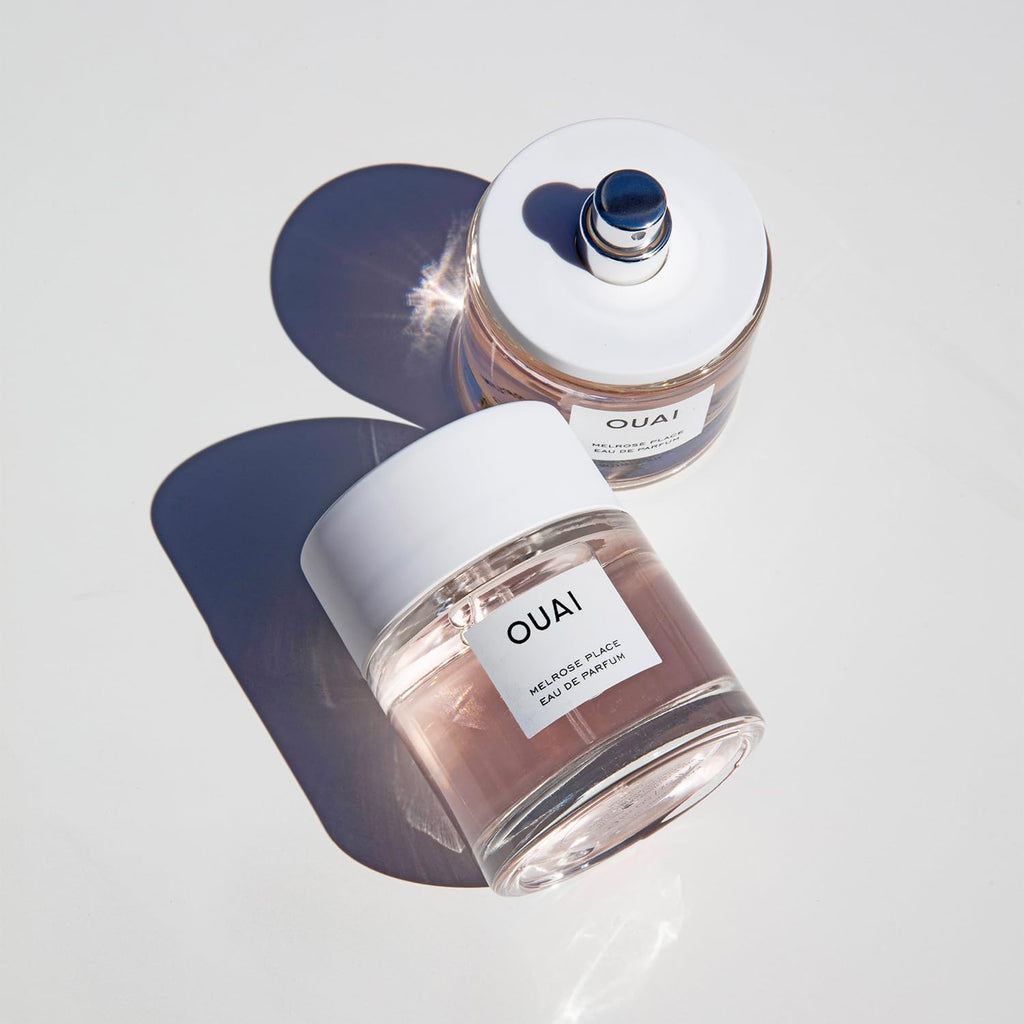 OUAI Melrose Place Eau de Parfum - Elegant Womens Perfume for Everyday Wear - Fresh Floral Scent has Notes of Champagne, Bergamot and Rose with Delicate Hints of Cedarwood and Lychee (1.7 Oz) OUAI Au supplements