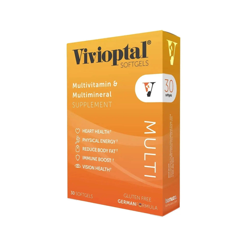 Vivioptal Multi 30 Softgels, Multivitamin & Multimineral, Gluten Free, German Formula Vivioptal Vitamins Au supplements