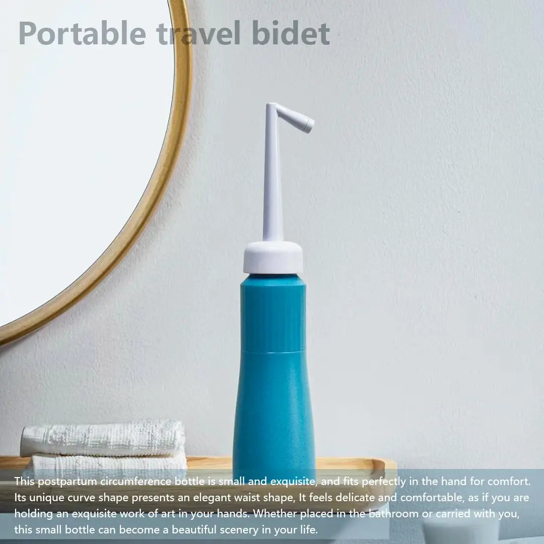 Portable 11.8 Oz Bidet, Feminine Care Irrigator, Retractable Nozzle Travel Bidet with 60° Elbow XYJunTech Au supplements
