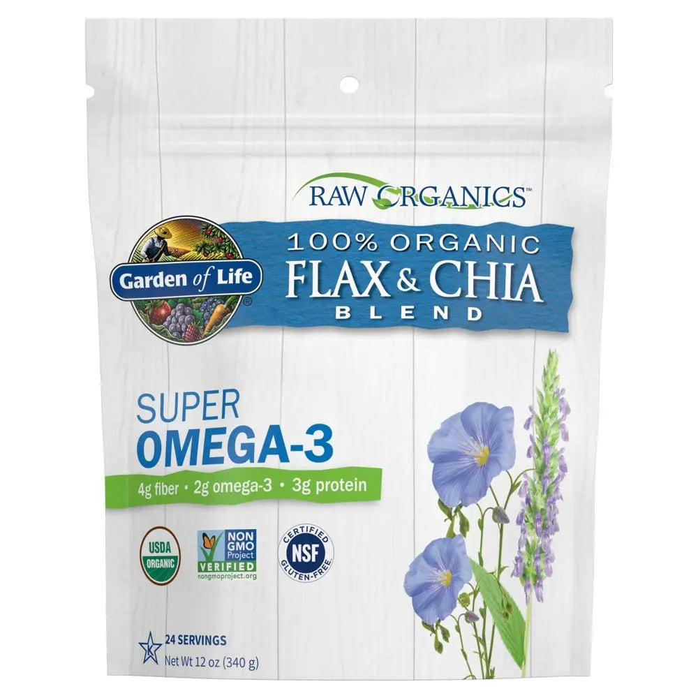 Garden Of Life Raw Organics Organic Flax Meal Plus Chia Seeds, 12 Ounce Garden of Life Au supplements