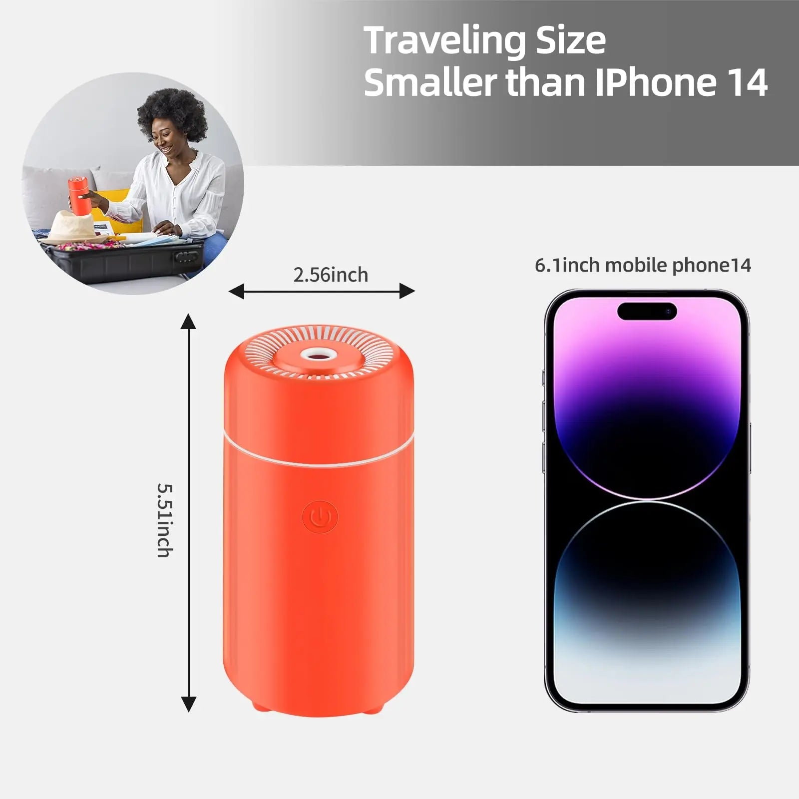 CHOUWEEK Car Essential Oil Diffuser, Mini Portable Air Diffuser for Aromatherapy, Small USB CHOUWEEK Au supplements