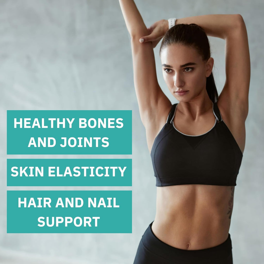 Premium Multi Collagen Peptides Capsules 1800mg - Types I, II, III, V, X To Support Skin, Hair, Nails - Helps Bones, Joints, Muscles, & Digestive Health