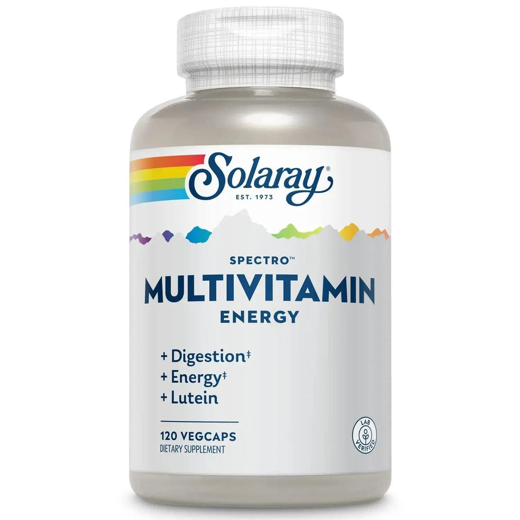 SOLARAY Spectro Energy Multivitamin for Women and Men - Cellular Energy, Digestion, Eye Health and Immune Support SOLARAY Au supplements