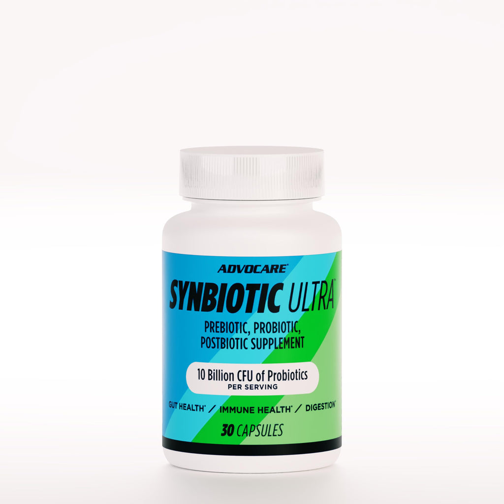 AdvoCare Synbiotic Ultra - Digestive & Gut Health Supplement - Offers Immune Support* - Includes Prebiotics, Probiotics & Postbiotics - 30 Capsules AdvoCare Au supplements