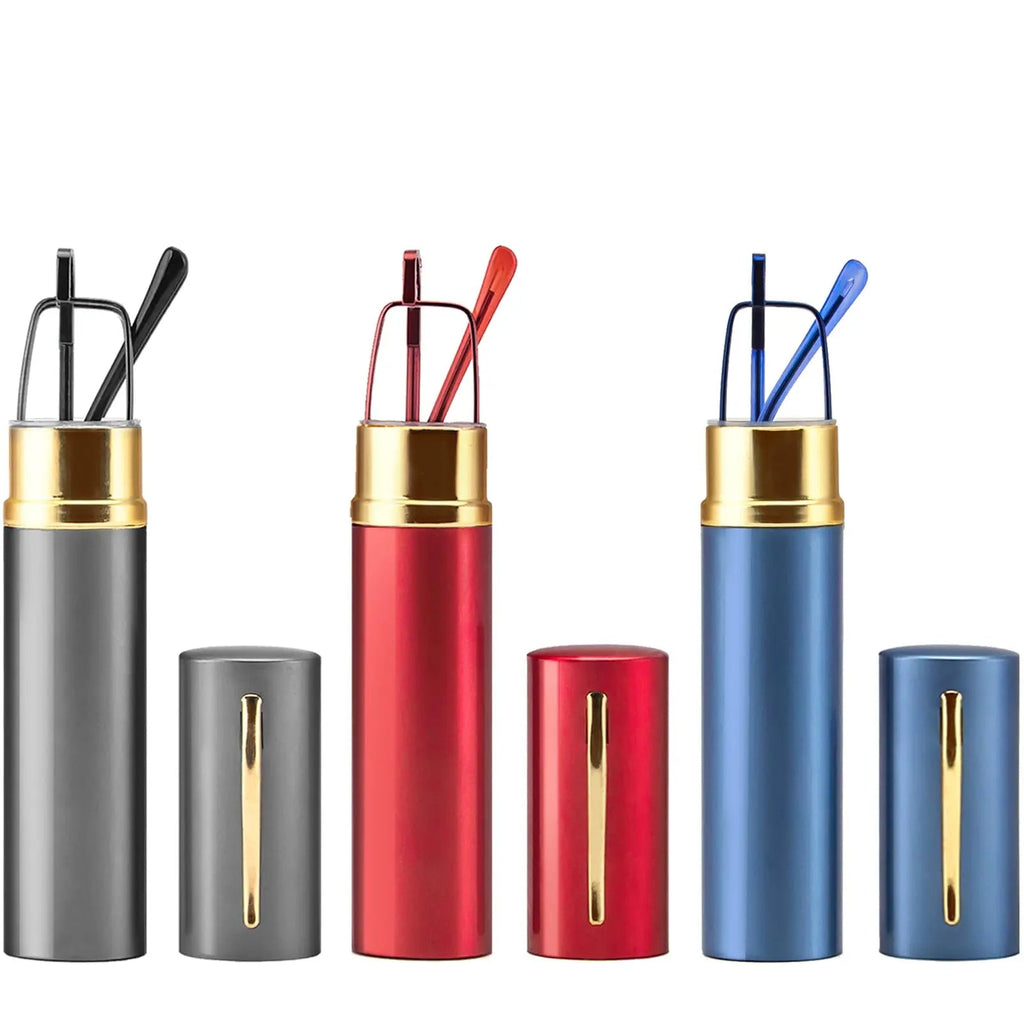 REAVEE 3 Pack Slim Pen Reading Glasses Small Tube Stylish Readers for Women Men REAVEE Au supplements