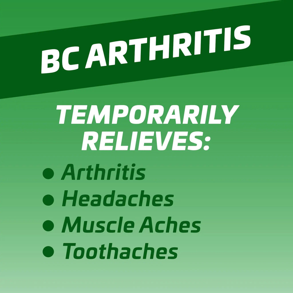 BC Pain Relief Powder, Arthritis Pain, 50 ct (Pack of 1) BC Au supplements