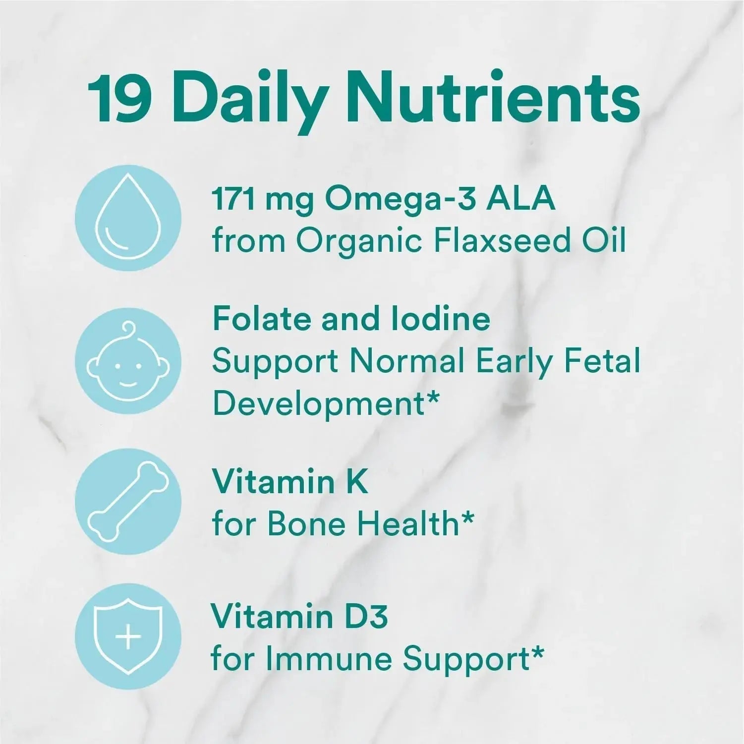 SmartyPants Organic Prenatal Vitamins for Women, Multivitamin Gummies: Biotin, Methylfolate, Omega 3 (ALA), Vitamin D3, C, Vitamin B12, B6, A, K2 & Zinc SmartyPants Au supplements