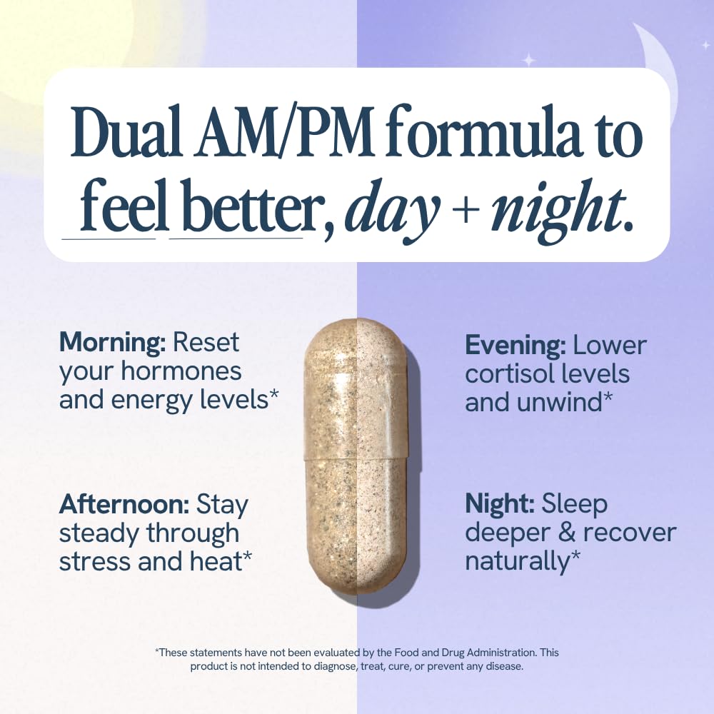 Happy V Menopause Relief Supplement for Women – Hormone Balance, Hot Flash & Night Sweat Support, Mood & Energy Booster, Vaginal Wellness, Perimenopause & Postmenopause Support – 60 Vegan Capsules Happy V Au supplements