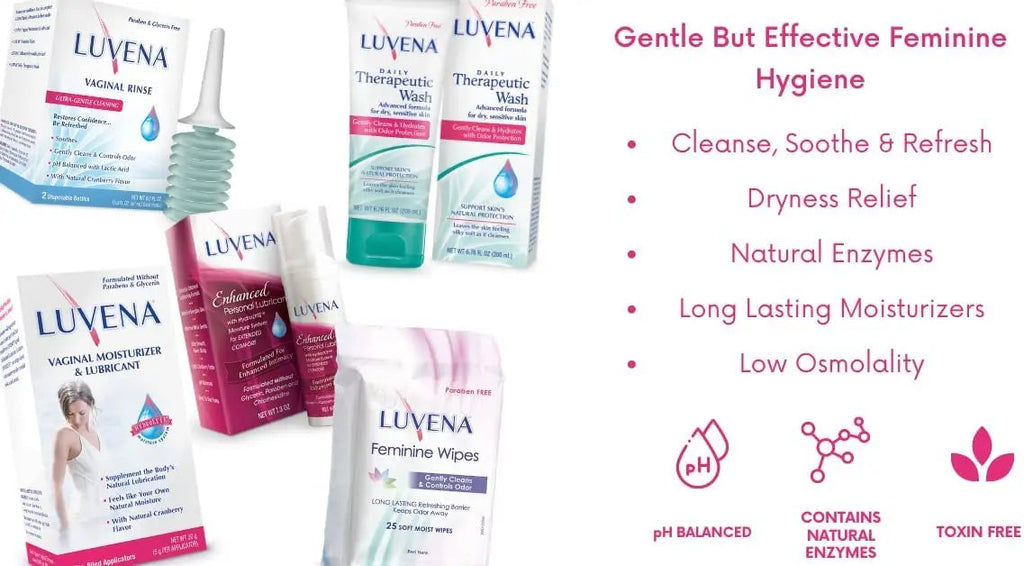 Luvena Moisturizer - Vaginal Moisturizer & Menopause Support for Women - Feminine Intimate LUVENA Au supplements