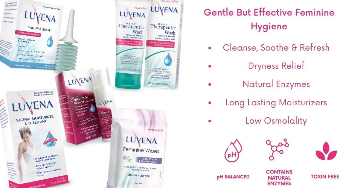 Luvena Moisturizer - Vaginal Moisturizer & Menopause Support for Women - Feminine Intimate LUVENA Au supplements