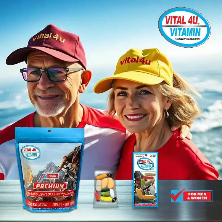 VITAL 4U® Vitamin - Premium Multivitamin for Men and Women | Supports Immune System, Energy, Heart Health VITAL 4U Au supplements