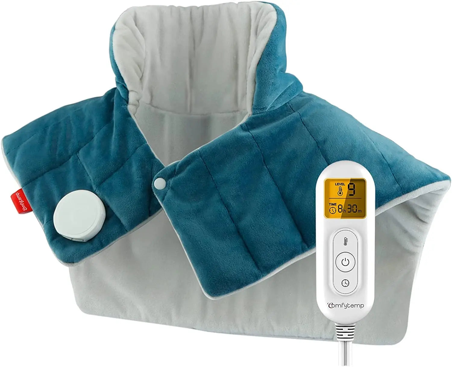 Weighted Heating Pad for Neck and Shoulders, Comfytemp 2.2lb Large Electric Heated Neck Comfytemp Au supplements