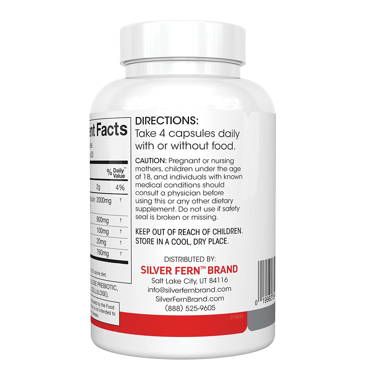 Silver Fern Cleanse - Daily Gut - 1 Bottle - 120 Capsules - 30 Day Supply - Immunoglobulin G, A & M -(IgG, IGA, IgM) - Postbiotic Silver Fern Au supplements