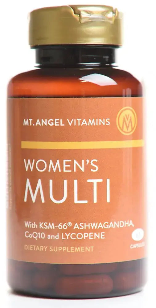 Mt. Angel Vitamins - Daily Womens Multivitamin - Adult Formula with Iron, Calcium, KSM-66 Ashwaganda, and a Potent Proprietary Herbal Blend Mt. Angel Vitamins Au supplements