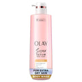 Olay Super Serum Body Wash for Extra Dry Skin, 24hr Long Lasting Hydration, 5+ Ingredient