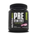 NutraBio PRE Stim Free - Caffeine Free Pre Workout Powder - Sustained Energy, Mental NutraBio Au supplements